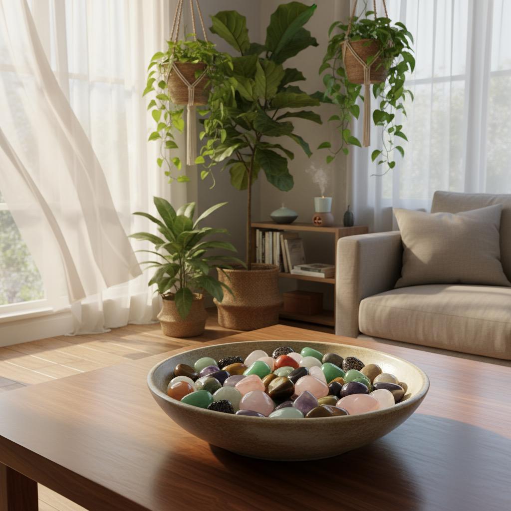 Lightcoded Tumbled Stones